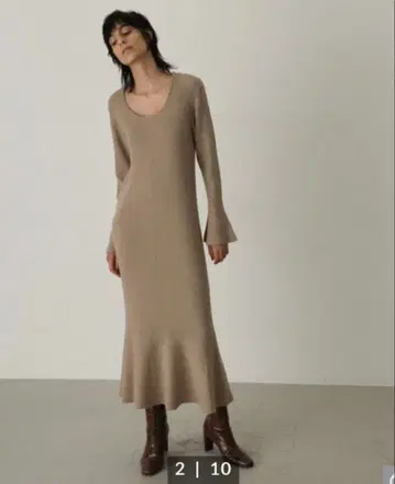 RIM.ARK 헤비 립 니트 OP