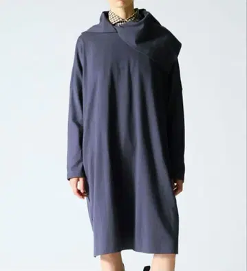 새상품 mizuiroind 미즈이로 인드 와이드 칼라 원피스 풀오버