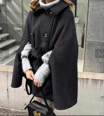 NICE CLAUP 멀티 WAY 판초 코트