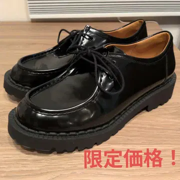 UNIQLO : C 남녀 공용 레이스업 슈즈 블랙 25.5cm