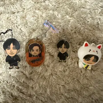 카와무라 카즈마 키링 4개 세트