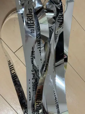 to HEROes TOBE 2nd Live 은색 테이프 3개 세트