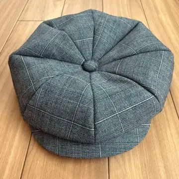 The Beau Snob / 더 보 스노브 헌팅 캡 글렌체크