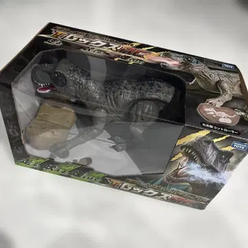 [ 새상품 ] 무선 조종 T-Rex RC 피규어 화석형 리모컨 포함 공룡