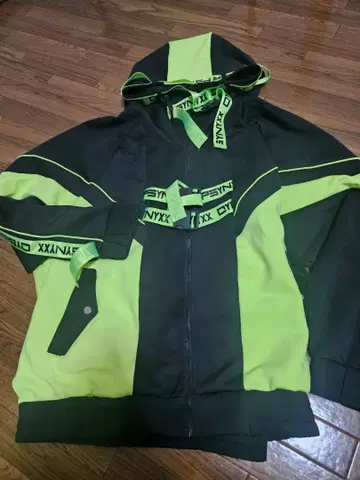 [ 새상품 ] PSYNYXX CYBER 나일론 테이프 저지 그린 택 포함