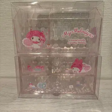 마이멜로디 화장품 오거나이저 체스트 세트 산리오