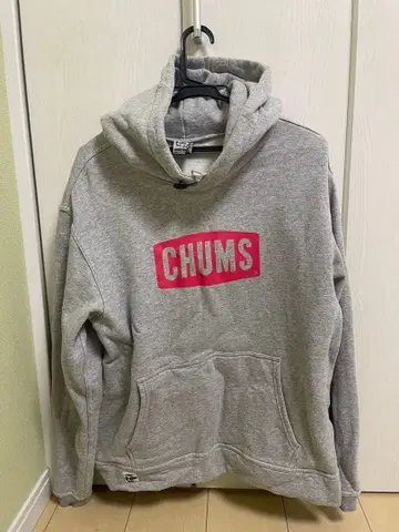 참스 로고 풀오버 후드티 M 사이즈