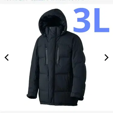 엑스쉘터 단열 알파 프리미엄 기가 퍼프 다운 코트 3L 블랙 워크맨