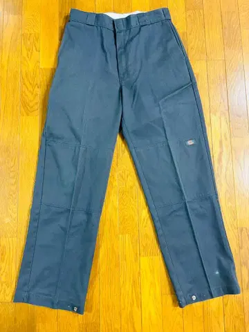 Dickies 더블니 34 x 34 차콜 USA제 90s