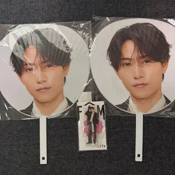 timelesz 하시모토 쇼세이 FAM 부채 아크릴 스탠드 세트