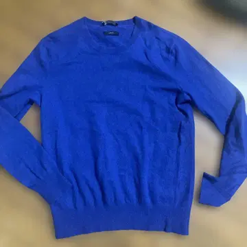 GAP 100% 캐시미어 슬림핏 파랑 스웨터