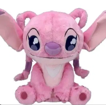 [스티치] 엔젤 봉제 인형 앉은 특대형 BIG 우루리이미