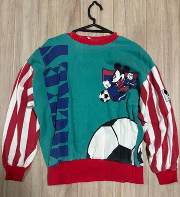 레어 디즈니 미키 맨투맨 트레이닝복 빈티지
