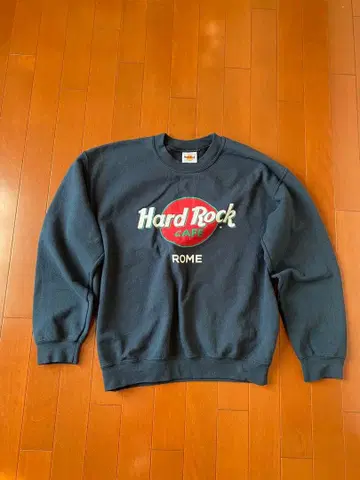 블랙 맨투맨 하드 록 카페