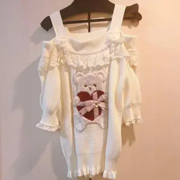 LIZLISA 곰돌이 니트