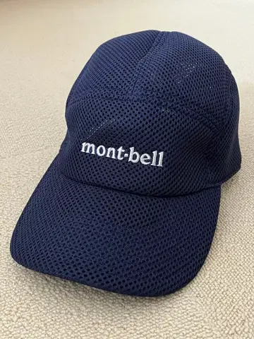 몽벨 3D 메쉬 캡 남녀 공용 네이비 L 사이즈