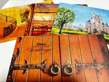 디즈니 페어리 테일 웨딩 팜플렛