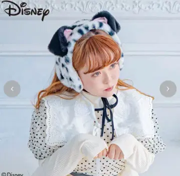 달마시안 귀 달린 귀도리 (Disney/Kaho) 101마리 달마시안