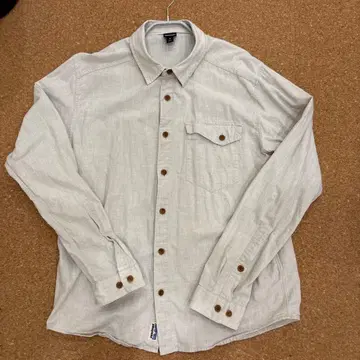 patagonia 오가닉 코튼 M 롱 슬리브 셔츠