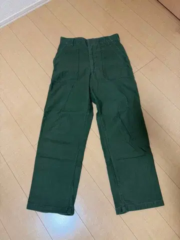 70년대 US.ARMY 'OG-107' 퍼티그 팬츠 베이커 팬츠