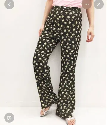 에디트포르루 EDIT.FOR LULU 빈티지 플라워 팬츠