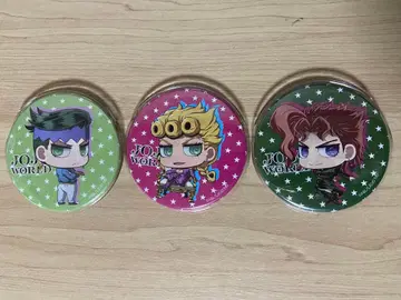 죠죠 월드 캔뱃지 3개 세트