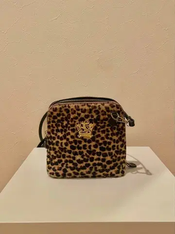 Pratesi Firenze 레오파드 무늬 미니 숄더백