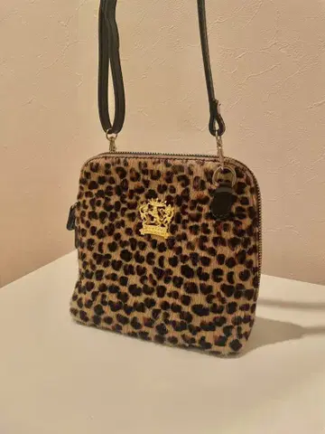Pratesi 레오파드 무늬 미니 숄더백