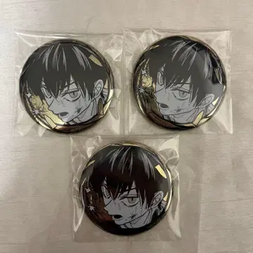 SAKAMOTO DAYS 요츠무라 슈 캔뱃지 3개 세트