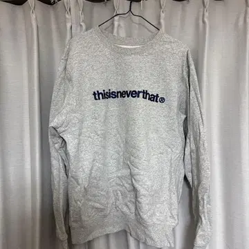 thisisneverthat 그레이 맨투맨 S