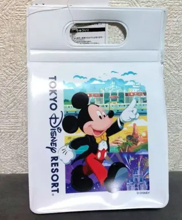 도쿄 디즈니 리조트 한정판 미개봉 핸드 크림 미니 타월 쇼핑백 패턴