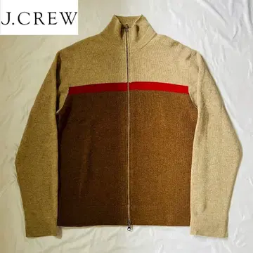 J.CREW 제이크루 지퍼 니트 드라이버즈 니트 램스울