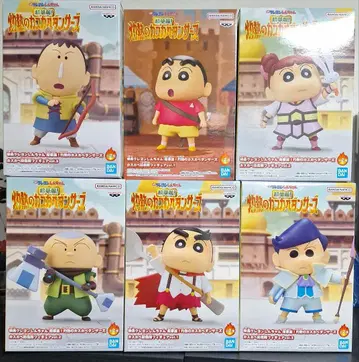 영화 짱구는 못말려! 초화려! 불볕더위의 카스카베 댄서즈 방위대 전 6종