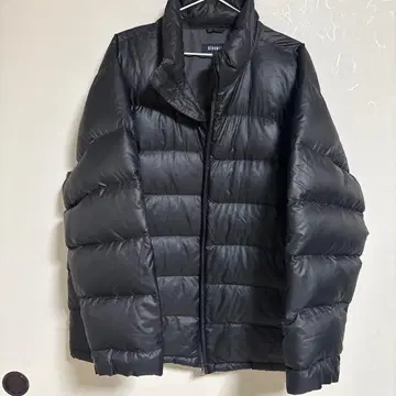 블랙 다운 자켓 3L