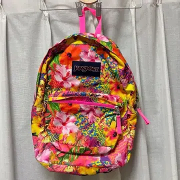 jansport 잔스포츠 백팩 꽃무늬 잔스포 트로피컬