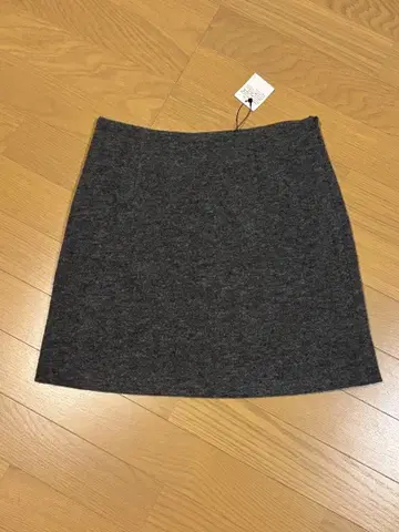 미사용 RHC 미니 스커트 울 그레이 XS 론 헤르만