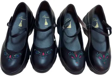 시마무라 x 치하루 x 안나 발레 슈즈 통굽 아나 & 엘사 M 사이즈