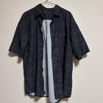 NAIVE MAGIC 페이즐리 무늬 반팔 셔츠 M