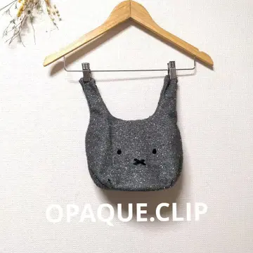 OPAQUE.CLIP 오파크 클립 미피 핸드백 라메