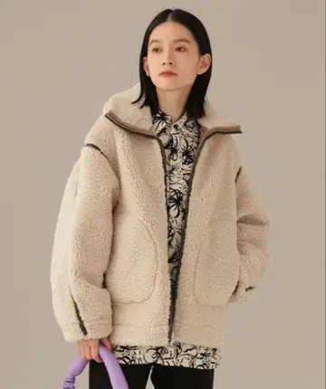 NANO universe 리버서블 보아 블루종 LB.03 나노 유니버스