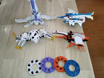 사무라이전대 신켄저 오리가미 4개 세트