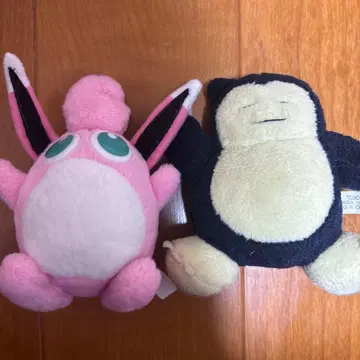 레트로 포켓몬 푸린&카비곤 마스코트