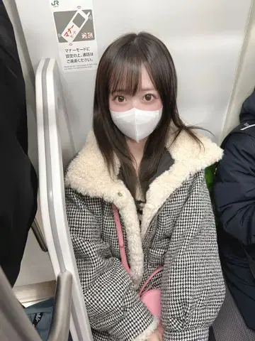 snidel 미들 트위드 코트