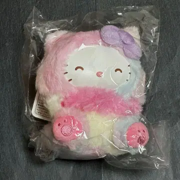 헬로키티 파인 페이스 캣 레인보우