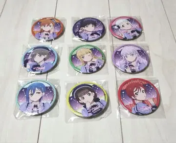 러브 라이브 슈퍼스타 4th 캔뱃지 9개 세트