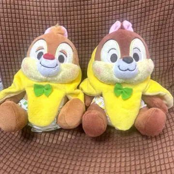 디즈니 스토어 칩&데일 인형 세트