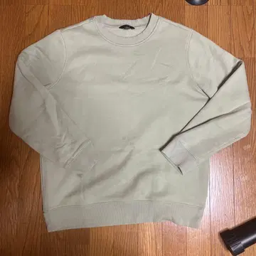 라이트 그레이 크루넥 맨투맨 XL