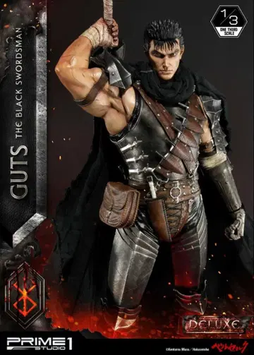 프라임1스튜디오 베르세르크 갓츠(블랙 검사) DX판 동상 피규어