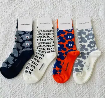 새상품 마리메꼬 양말 4켤레