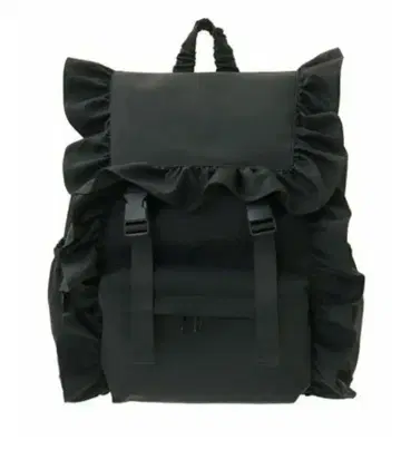 캔디 스트리퍼 프릴 리본 백팩 백팩